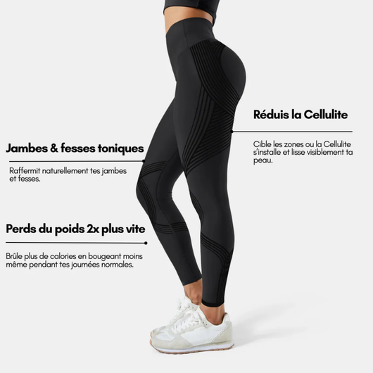 Legging 3D – Finis la Cellulite & les Varices, Retrouve le Corps dont tu Rêves
